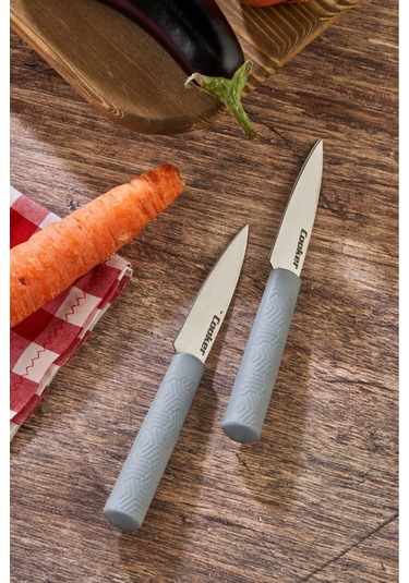 Cooker Lüx Model Paslanmaz Çelik Uzun Sebze Bıçağı Ckr3328 1 Adet Çelik