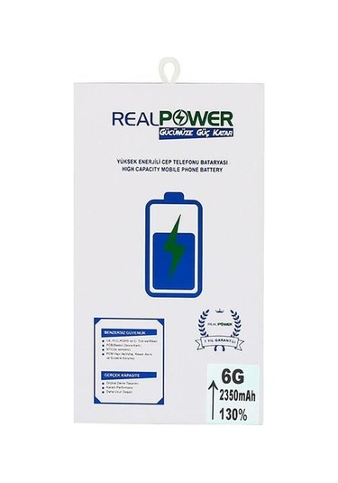 Realpower Apple Uyumlu iPhone  6 Batarya