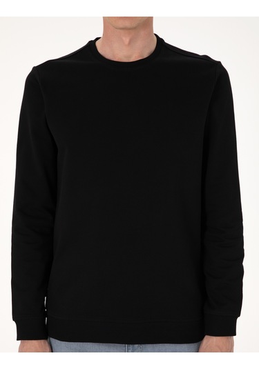 Pierre Cardin Erkek Siyah Sweatshirt 50314054-vr046 Siyah