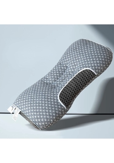 Zyzqstore Servikal Destekli Nefes Alabilen Örme Yastık - Her Zaman Uygun, Çok Renkli, Konforlu Çok Renkli