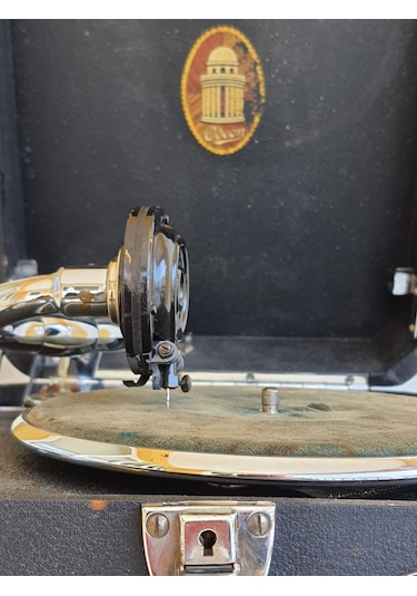 Odeon Kismet Antika Çanta Gramofon 069