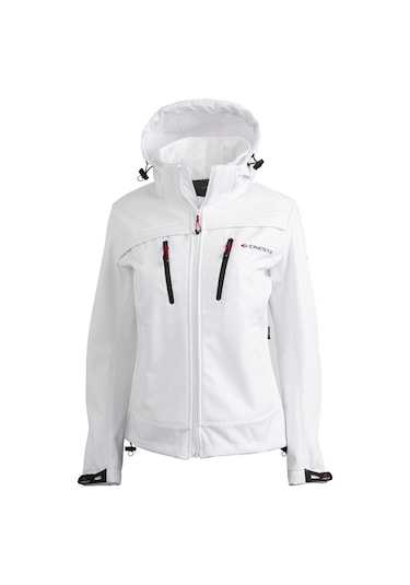 Cresta Outdoor Kapüşonlu Kadın Su Geçimrmez Softshell Ceket