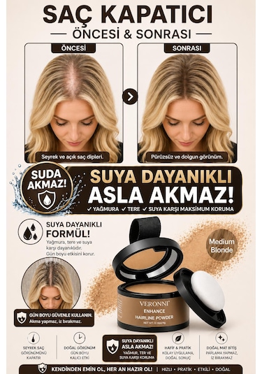 Blue Skin Care Yeni Nesil Saç Dolgunlaştırıcı Orta Sarı