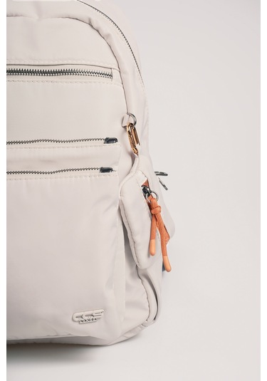 Ççs Kadın Sırt Çantası Ccs17751 Beyaz Beyaz