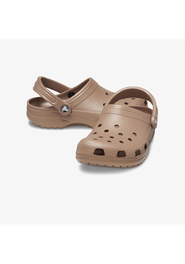 Crocs Classic Kadın Kahverengi Terlik Düz 10001 Kahverengi