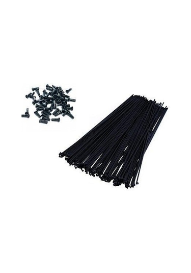 Bisiklet Jant Teli Siyah 251 2 mm 36 Adet