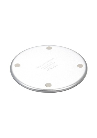 Pazly 5/7.5/10w Alüminyum Alaşımı Kablosuz Şarj Diski, Hızlı Şarj, Şık Görünüm