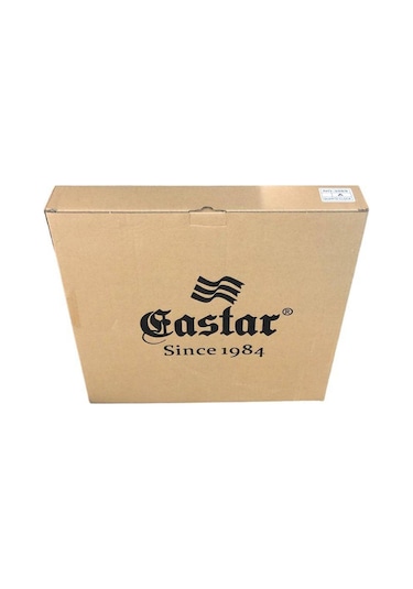 Eastar Şeffaf Görünümlü Metalize Kaplamalı Duvar Saati 626 Kahverengi