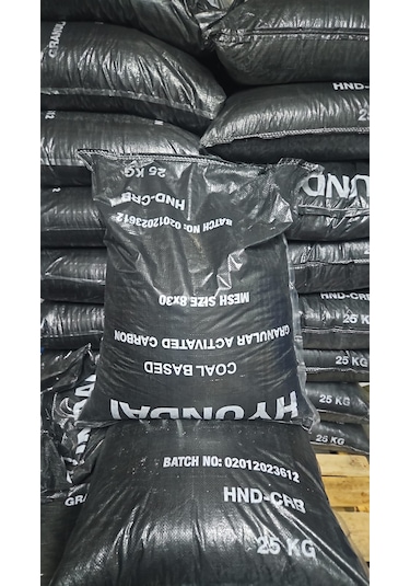 Hyundai Kömür Bazlı Granül Aktif Karbon 25 KG