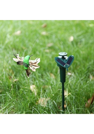Besthome1 Güneş Enerjili Uçan Kelebek Ve Kuş - Doğal Hareket Bahçe Dekoru
