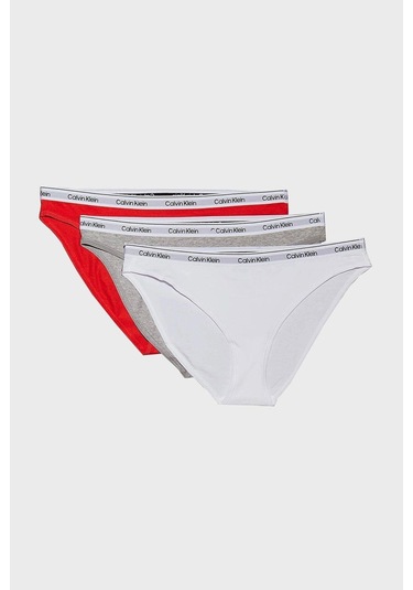 Bıkını 3pk Kadın Iç Çamaşırı 000qd5207e-w9f-8980 Whıte/molten/grey Heather