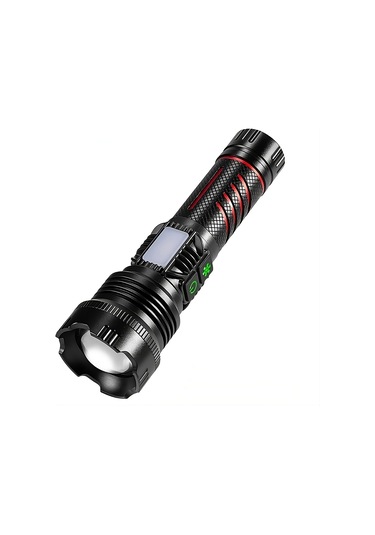 Argeus Şarjlı Zoomlu Metal El Feneri Çok Renkli