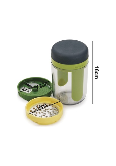 Sebze Kesici - Ayarlanabilir El Tipi Kabak Erişte Makinesi, Tek Boyutta, Hazneli Diğer