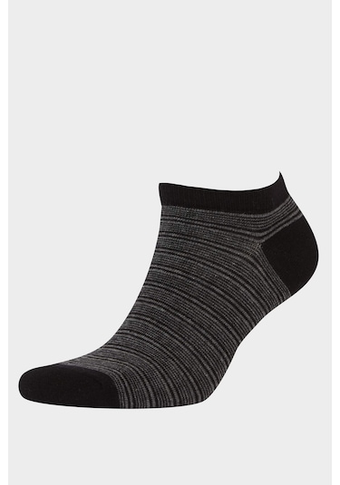 Defacto Erkek 5li Pamuklu Patik Çorap F5283axnskr1 Çok Renkli