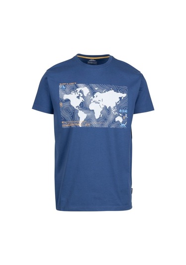 Trespass Chera- Male Casual Prınted Tshırt Erkek Indıgo T-shırt M 001 Trespass Chera- Male Casual Prınted Tshırt Erkek Indıgo T-shırt M 001