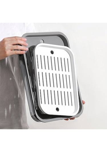 Suntek Drenaj Tahtası Servis Tepsisi Büyük Mutfak