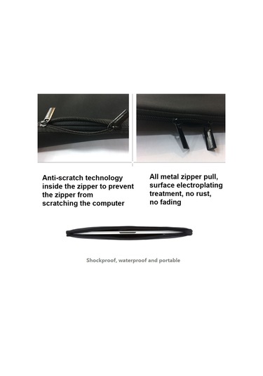 Elastik Bantsız Dalış Malzemesi Dizüstü Bilgisayar Kılıfı Bilgisayar Kasası