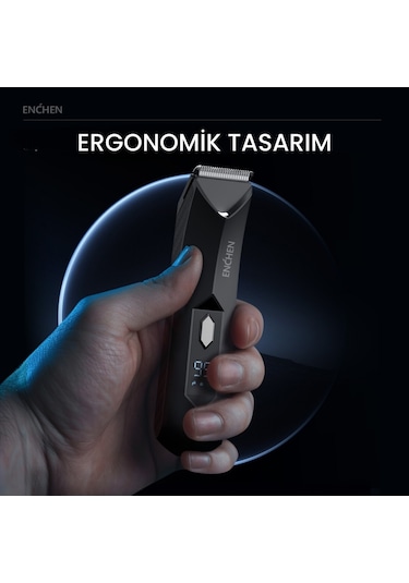 Enchen Spark 2 Led Işıklı Şarjlı Çok Fonksiyonlu Saç Ve Tıraş Makinesi