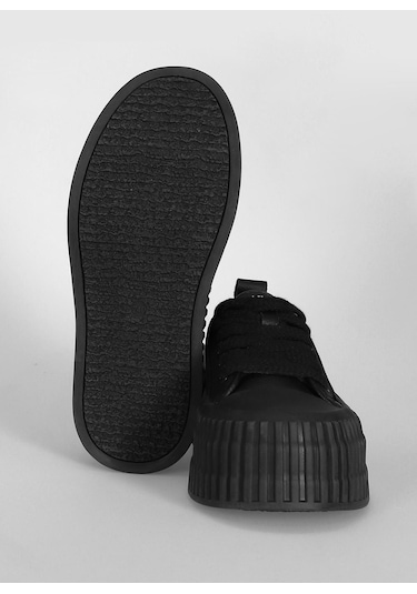 Lufian Dıana Kadın Sneaker Siyahayakkabı 121230013-siyah Siyah