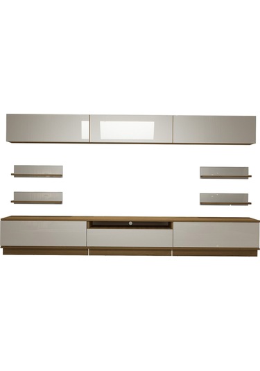 Decoraktiv Trendstyle 8ys Mdf Tv Ünitesi Tv Sehpası Pera - Beyaz