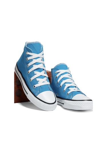 Rahat Kalıp Bağcıklı Uzun Çocuk Unisex Mavi Spor Ayakkabı Tbh1426 Mavi