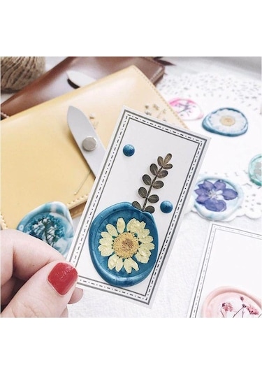 Eritme Balmumu Mührü Damga 20 Mm Yuvarlak Boş Bakır Kafa + Gülağa