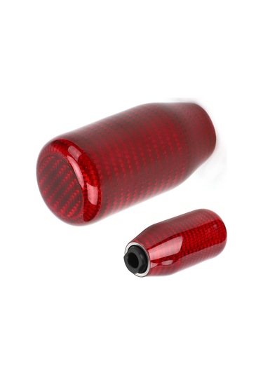 Wezone Kırmızı Universal Manuel Vites Arabalığı, Alüminyum Malzeme, Kolay Kurulum, Dayanıklı Vites Topu Diğer