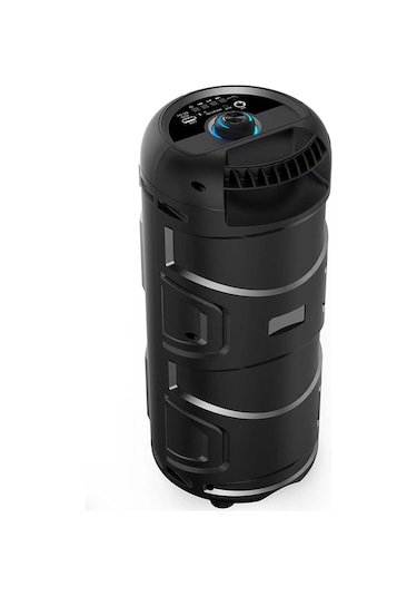 Her Yerde Eğlence Seninle: Çift Güçlü Bass Hoparlör, Fm Radyo, Kablosuz Karaoke Mikrofon, Rgb Işıklı