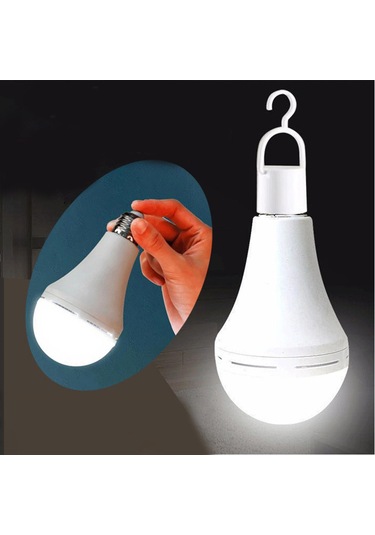 Homyl Bahçe Garaj Kampı Için Ampul Asılı Açık Barbekü Işığı 12w