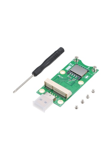 Springsun Mini Pcı-e'den Usb'ye Dönüştürücü Kart - Sım Kart Desteği İle 3g/4g Modül Geliştirme Ve Test Aracı