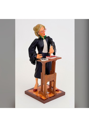 Forchino Koleksiyonu / Kadın Avukat Biblo Küçük Boy
