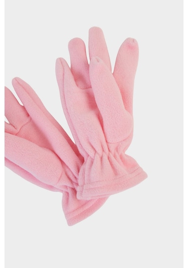 Defacto Kız Çocuk Polar Eldiven F5147a825wnpn2 Pembe-pn2