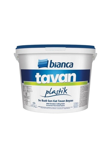 Bianca Su Bazlı Parfümlü Son Kat Tavan Boyası 10 Kg 10 KG