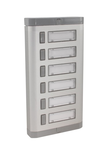 ZİL BUTONU 6'LI ALÜMİNYUM 1.KALİTE