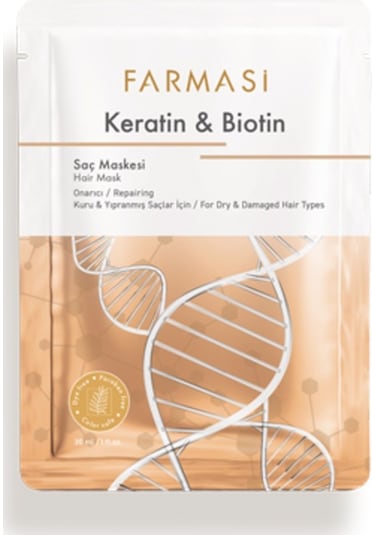 Farmasi Keratin ve Biotinli Saç Maskesi 30 ML
