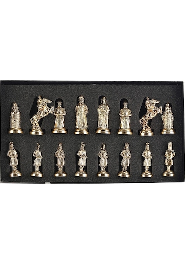 Satranç Taşı İsteyene Gifthome büyük metal parlak Osman