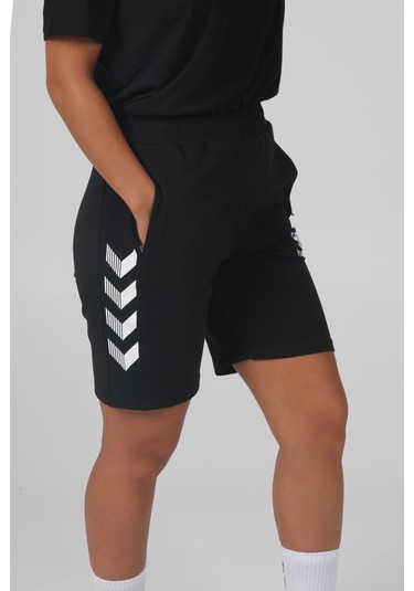 Hummel Armin Pamuklu Cepli Kamp Şortu Siyah