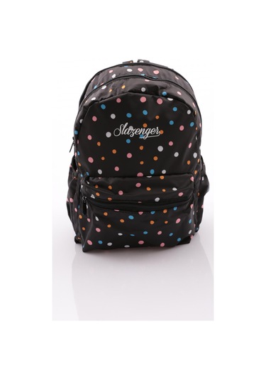 Slazenger 24437 Kiz Çocuk Queen Black Bubble Sirt Çantasi Siyah