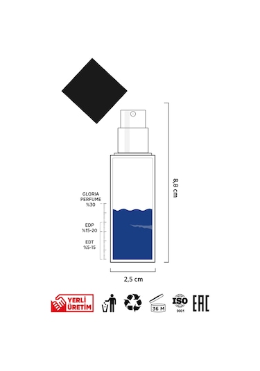 Gloria Perfume Le Male Elixir Erkek Parfüm EDP 15 ML