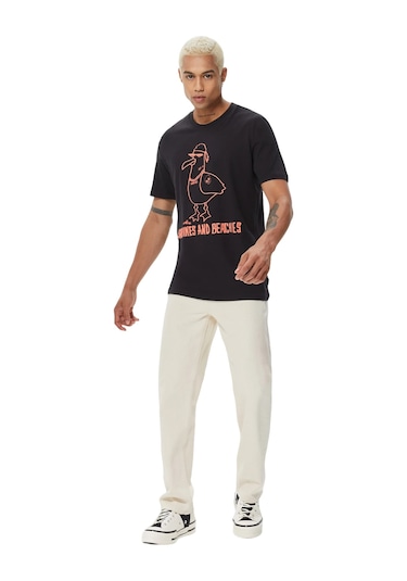 Only Erkek T-shirt 22026058 SIYAH