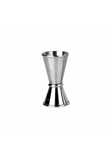 İkili Çelik Ölçek Jigger 15/30ml Gümüş