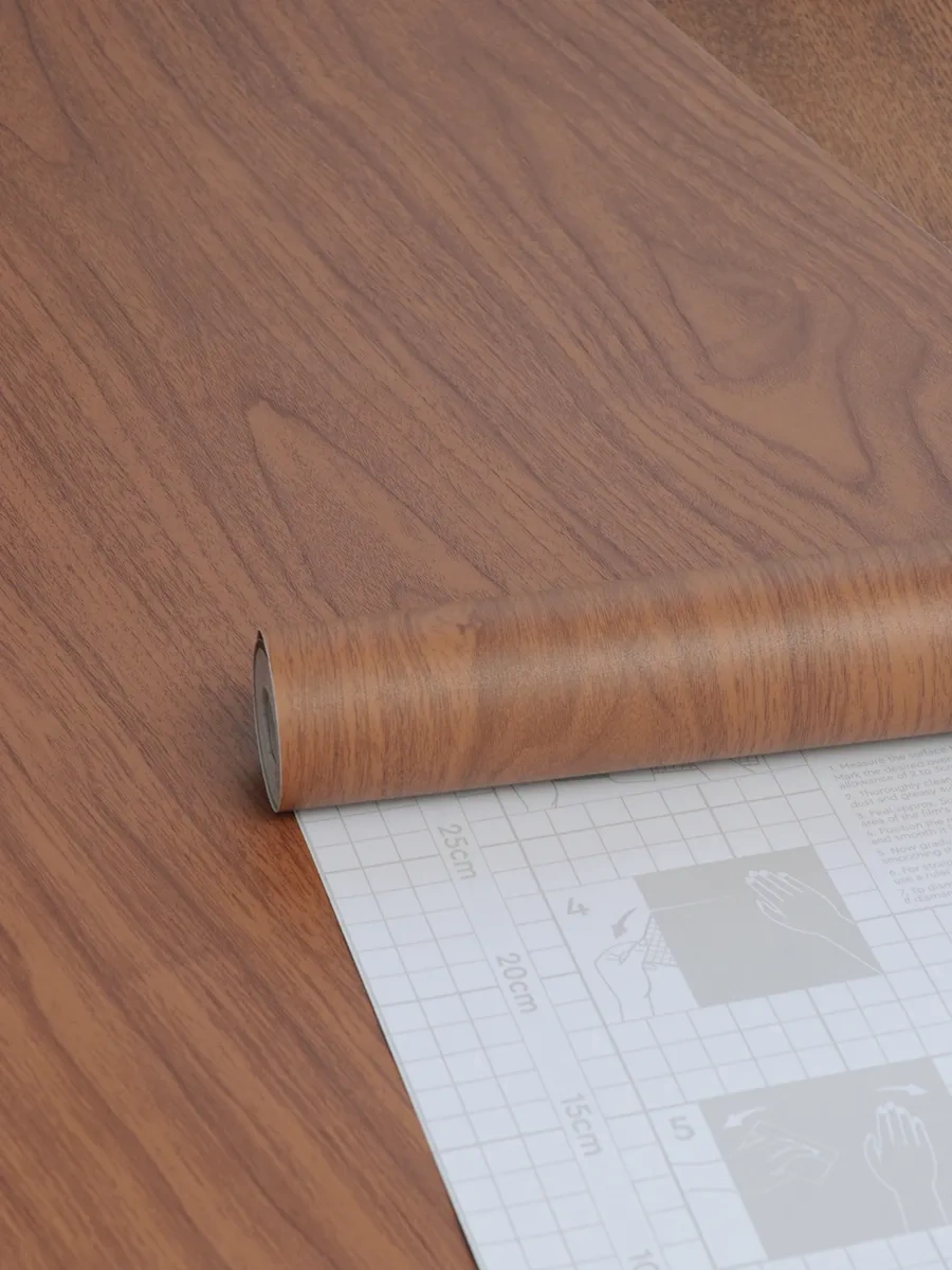 Stankoinstrument İ Osnastka Kendinden Yapışkanlı Ahşap Desenli Mat Mobilya Filmi 8 Metre 281402420