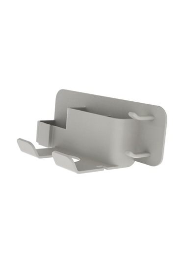 Suntek Saç Düzleştirici Standı Tek Katlı Fön Makinesi Gri