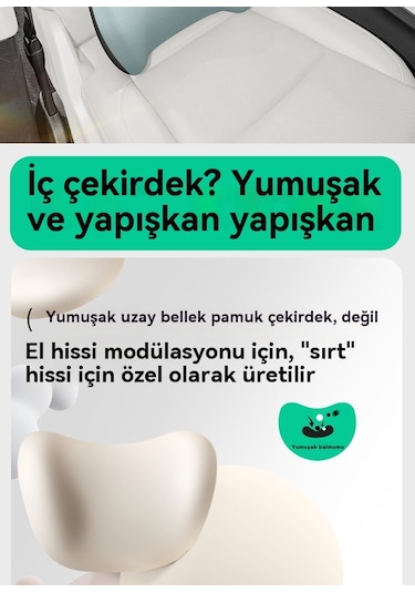 Aurora Araba Koltuk Başı Seti Yeş 1 Set