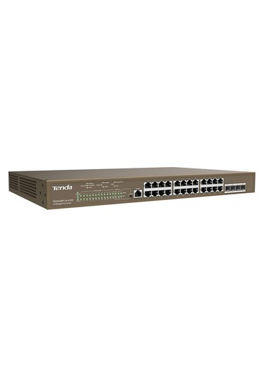 Tenda TEG5328P 24Port 410 W Full Poe Gigabit 4X SFP Switch