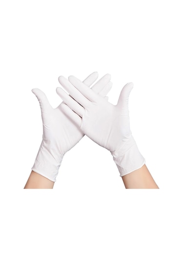 Lateks Eldiven Pudralı Büyük L - 100 Adet