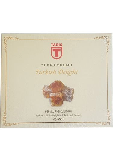 Tariş Üzümlü Fındıklı Lokum 450 G