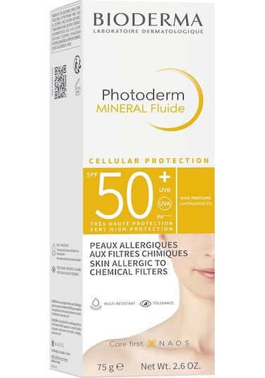 Bioderma Photoderm Mineral Fluide Güneş Kremi SPF50+ 75 G