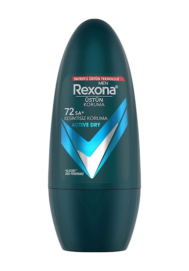 Rexona Active Dry 72H Erkek Roll-On Deodorant 50 ML