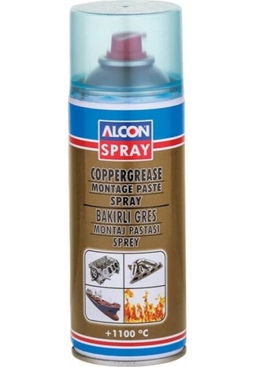 ALCON Coppersolid Bakırlı Gres Montaj Pastası Spreyi 400ml (M-901